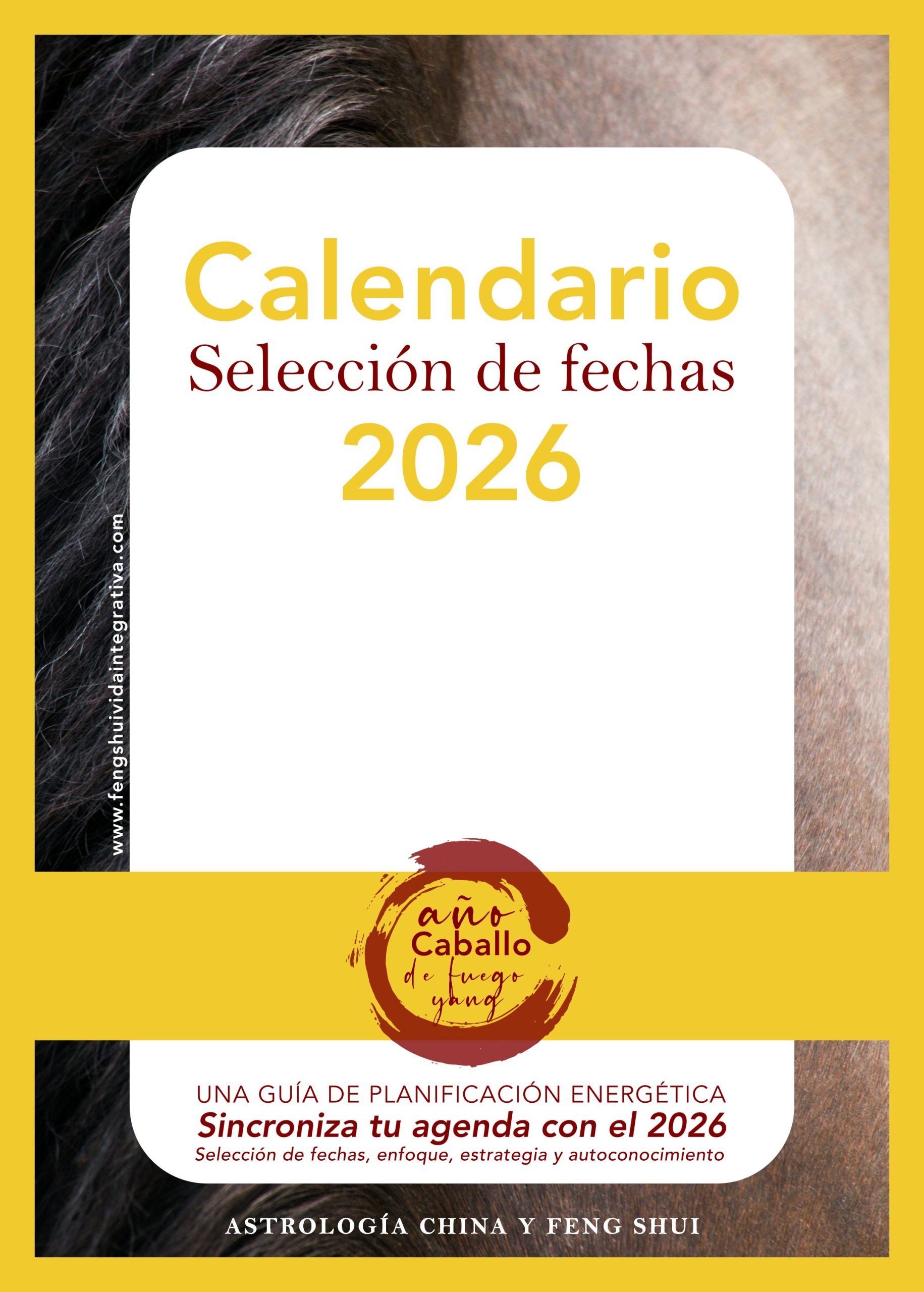 Portada calendario 2026 pels yin yang